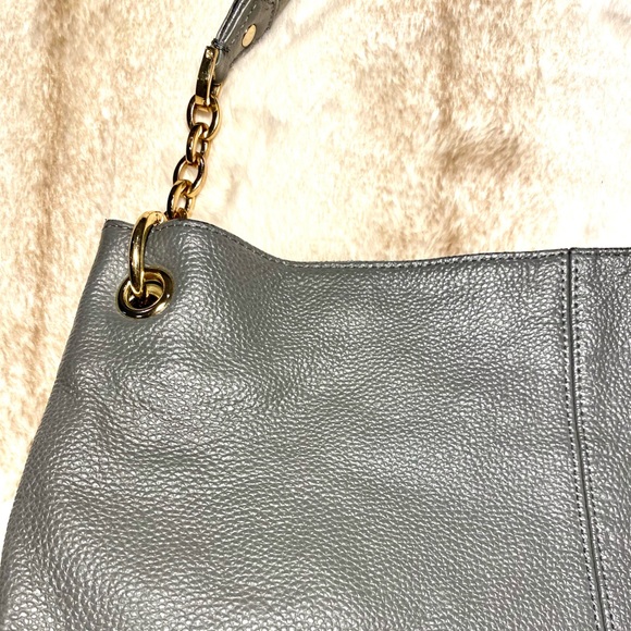 Cuore & Pelle Genuine Pebble Leather Hand Bag  Shoulder Purse - Picture 8 of 17